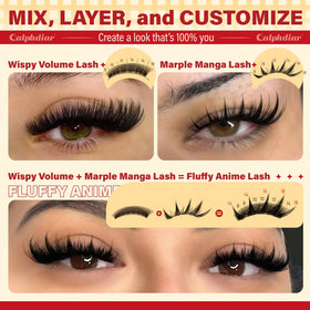 calphdiar Lash Clusters in various lengths