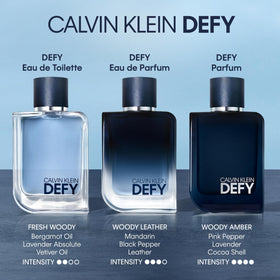 Calvin Klein Ck Defy Eau de Parfum on a table