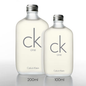 Calvin Klein CK One Eau de Toilette 300ml bottle top view
