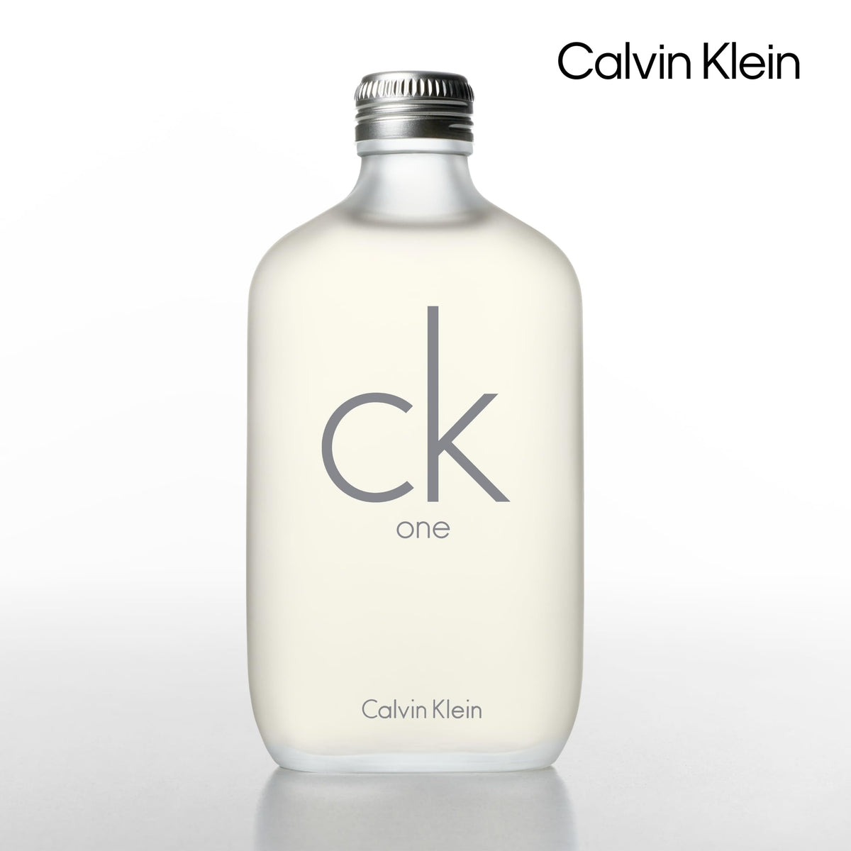Calvin Klein CK One Eau de Toilette bottle with packaging
