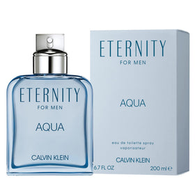 Calvin Klein Eternity Aqua For Him Eau de Toilette bottle side view
