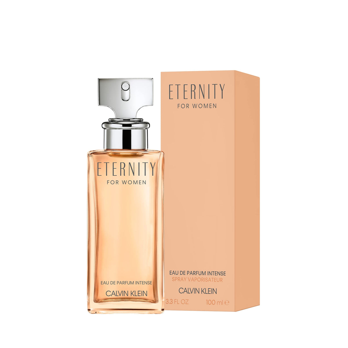 Calvin Klein Eternity Intense Eau de Parfum 3.3 fl oz bottle side view