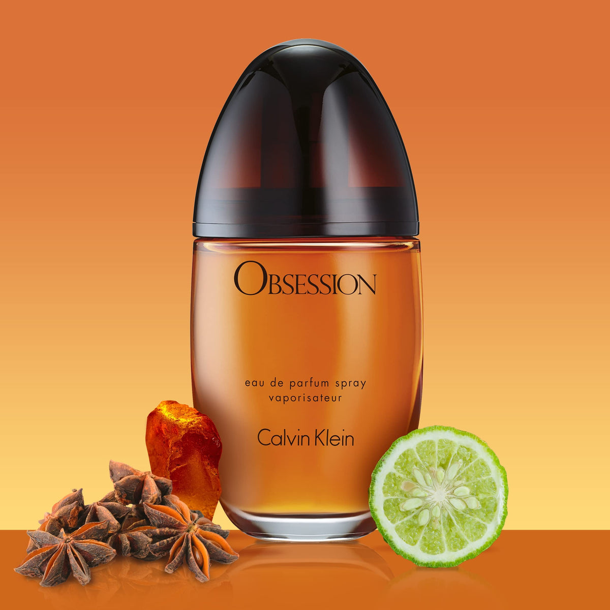 Calvin Klein Obsession Eau de Parfum 1.7 fl oz bottle with packaging