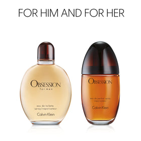 Calvin Klein Obsession for Men Eau de Toilette bottle with cap