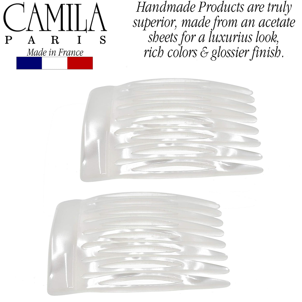 Camila Hair Side Comb 1.5 inch side view