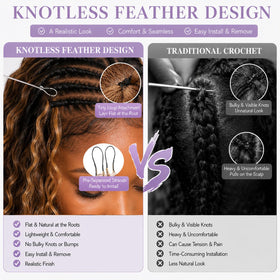 CanaryFly Burmese Curly Crochet Hair 16 Inch P4/27# Highlights in different colours