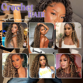 CanaryFly Burmese Curly Crochet Hair in various colour options
