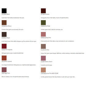CANMAKE Creamy Touch Liner 1.5mm Slim Eyeliner Garnet Burgundy tip close-up