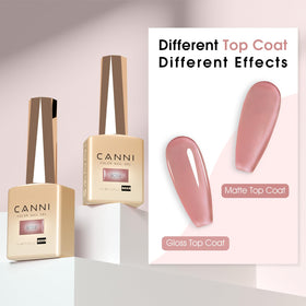 CANNI 9ml Nude Pink Jelly Gel Nail Polish lifestyle scene