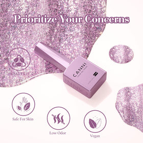 CANNI 9ML Shimmer Gel Nail Polish applied on nails
