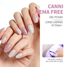 CANNI 9ML Shimmer Gel Nail Polish Set beautifully packaged