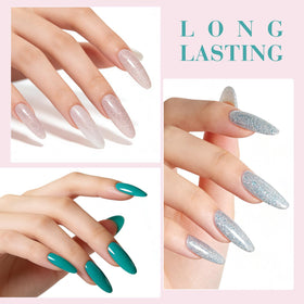 CANNI 9ML Shimmer Gel Nail Polish set with UV lamp for curing