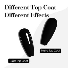 CANNI Black Gel Nail Polish application on nails
