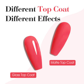 CANNI Bright Red Gel Nail Polish bottle showing glossy finish