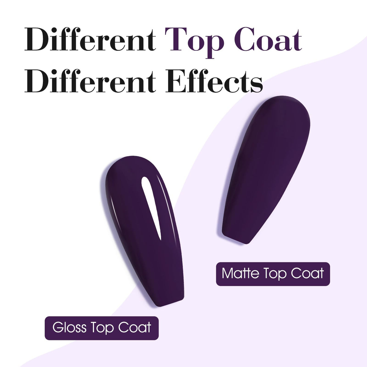 CANNI Dark Purple Gel Nail Polish packaging