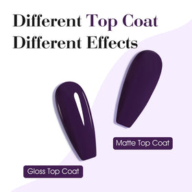CANNI Dark Purple Gel Nail Polish packaging