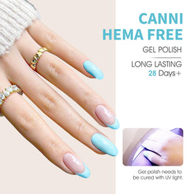 CANNI Gel Nail Polish application on nails