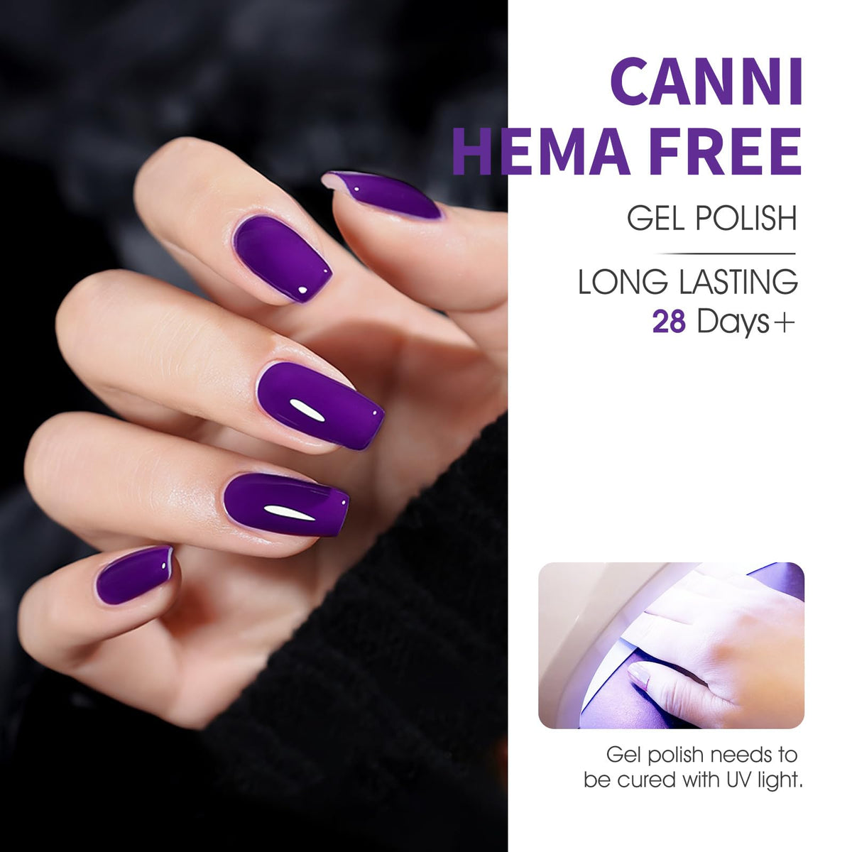 CANNI Gel Nail Polish application scene