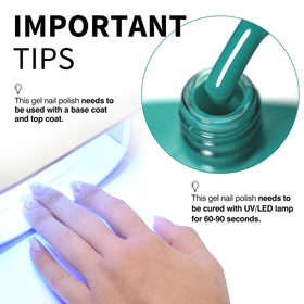 CANNI Gel Nail Polish brush close-up
