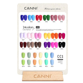 CANNI Gel Nail Polish Set 30Pcs showing various colour options