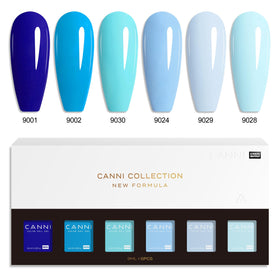 CANNI Gel Nail Polish Set displayed with accessories