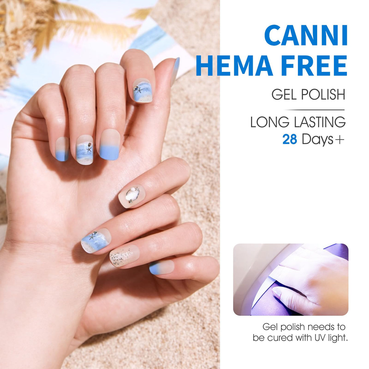 CANNI Gel Nail Polish Set packaging