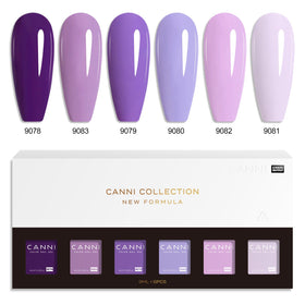 CANNI Gel Nail Polish set with UV lamp