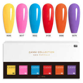 CANNI Gel Nail Polish vibrant colours displayed