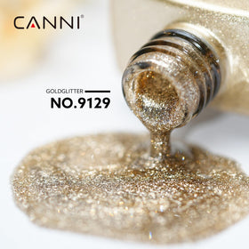 CANNI Gold Gel Nail Polish bottle side view