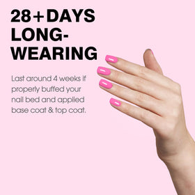 CANNI Hot Pink Gel Nail Polish 9ml side view