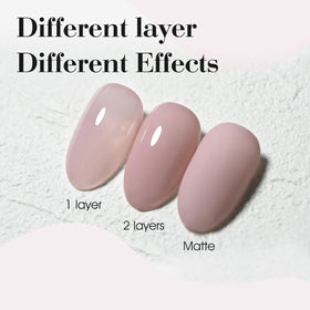 CANNI Jelly Nude Pink Gel Nail Polish bottle showing colour