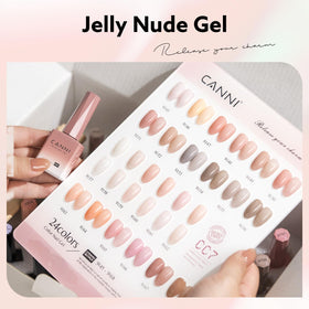 CANNI Jelly Nude Pink Gel Nail Polish packaging