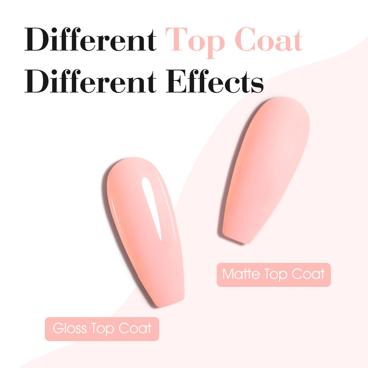 CANNI Light Pink Gel Nail Polish under UV lamp