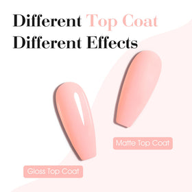 CANNI Light Pink Gel Nail Polish under UV lamp