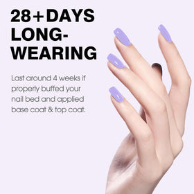 CANNI Light Purple Gel Nail Polish applied on nails