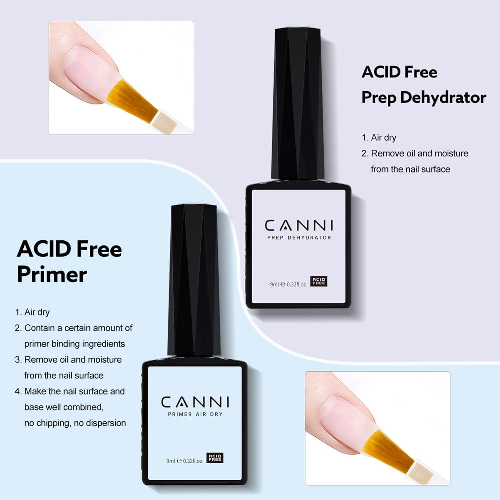 CANNI matte top coat gel bottle front view