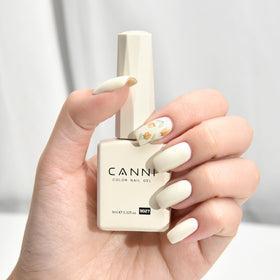 CANNI Milky Gel Nail Polish texture close-up