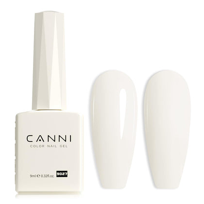 CANNI Milky Gel Nail Polish white bottle front view