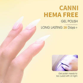 CANNI Milky White Gel Nail Polish packaging