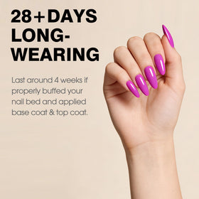 CANNI Neon Purple Pink Gel Nail Polish 9ml packaging
