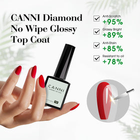 CANNI No Wipe Gel Base Coat bottle close-up