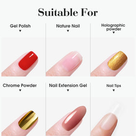 CANNI No Wipe Gel Top Coat and Base Coat Set lifestyle scene