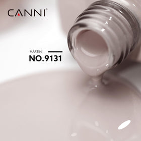 CANNI Nude Gel Nail Polish Light Brown bottle with label