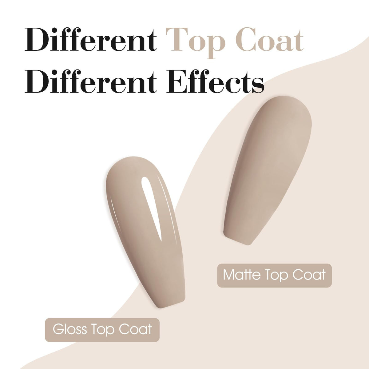 CANNI Nude Gel Nail Polish Light Brown colour bottle display