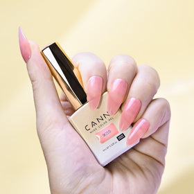 CANNI Nude Pink Gel Nail Polish colour bottle with label