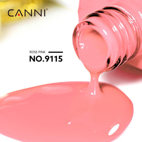 CANNI Pink Gel Nail Polish applied on nails