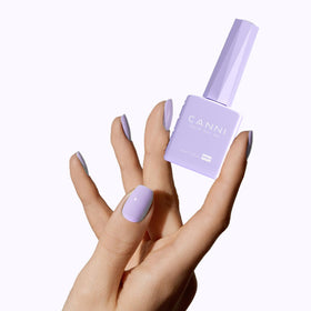 CANNI Purple Gel Nail Polish with UV lamp