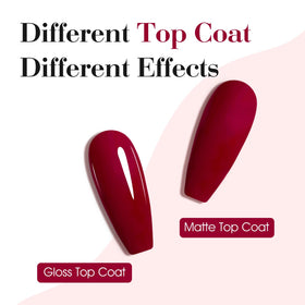 CANNI Red Gel Nail Polish colour bottle with brush