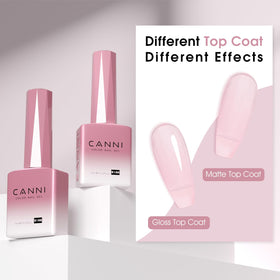 CANNI Soft Pink Jelly Gel Nail Polish 9ml lifestyle scene