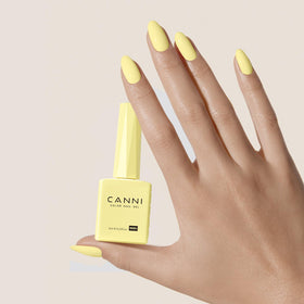 CANNI Yellow Gel Nail Polish packaging details